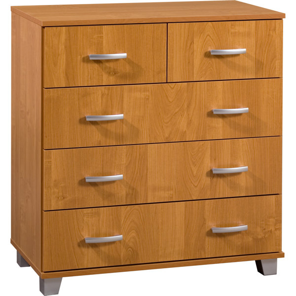 Ebern Designs Ellvin 5 Drawer Chest of Drawers Wayfair.co.uk
